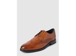 4053533826780 - Derby-Schuhe aus Büffelleder mit Label-Prägung