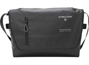 4053533988723 - strellson Umhängetasche Stockwell 20 Klettverschluss wasserabweisend uni schwarz