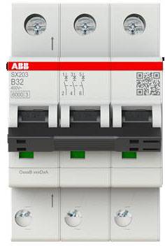 4053546052763 - ABB Sicherungsautomat Flexline SX203-B32 B-Charakteristik 6kA 2CDS253003R0325