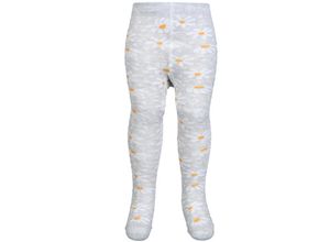 4053657805876 - ewers - Strumpfhose BLUMEN AOP in grau Gr80 86