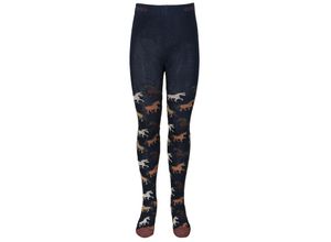 4053657835125 - ewers - Strumpfhose PFERDE in navy Gr92 98