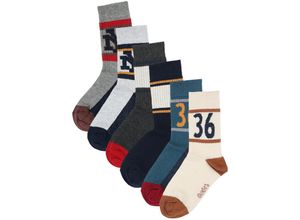 4053657840044 - ewers - Socken NY 6er-Pack in tinte jade hellsilber Gr23-26