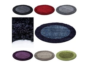 4053658990953 - Designer Hochflor Teppich mit zweifarbiger Bordüre – Modern Elegant und Pflegeleicht 4053658990953 - Designer Hochflor Teppich mit zweifarbiger Bordüre – Modern Elegant und Pflegeleicht