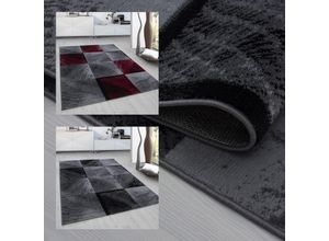 4053658999277 - Teppich Designer Modern Wohnzimmer Stern Design Meliert