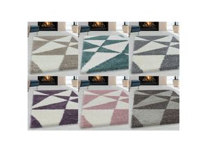 4053659030993 - Wunderschöne Shaggy Hochflor Langflor Shaggy Teppich Gemusterte Bordüre 4053659030993 - Wunderschöne Shaggy Hochflor Langflor Shaggy Teppich Gemusterte Bordüre