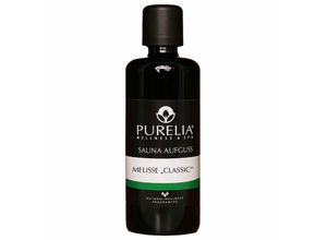 4053682081818 - PURELIA Saunaaufguss Konzentrat Melisse (Classic) 100 ml natürlicher Sauna-aufguss - reine ätherisch