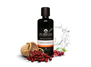 4053682083683 - PURELIA Saunaaufguss Konzentrat Kirsche frisch 100 ml natürlicher Sauna-aufguss - reine ätherische Ö