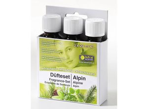 4053682257640 - Infraworld - Sauna Düfteset Alpin 3x20 ml Fichtennadel Zirbe Alpenkräuter W4456