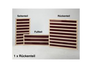 4053682675925 - Infraworld Infrarot Flächenheizung Einzelelemente Rückenteil Fichte B3366