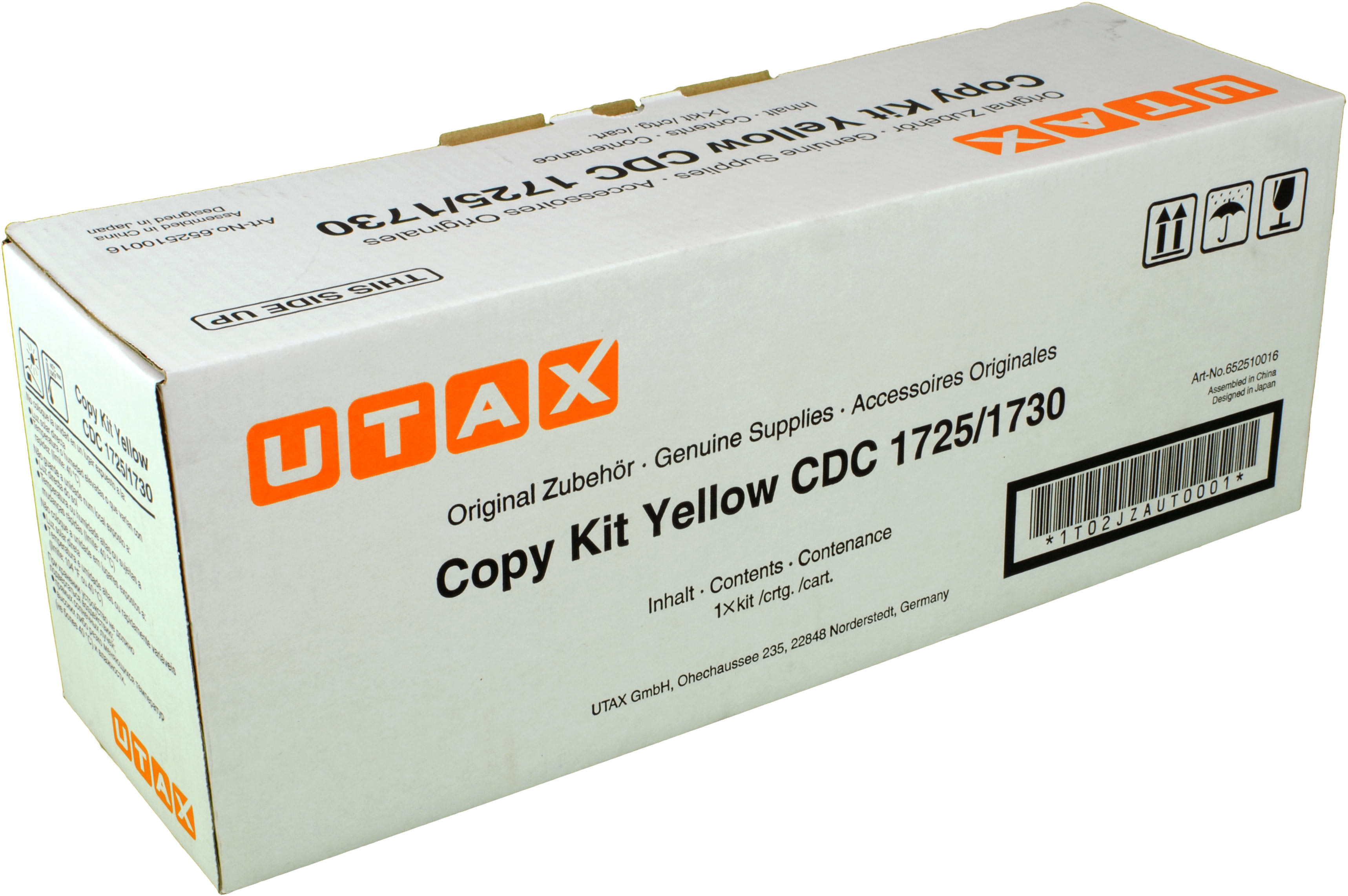 4053768181630 - Original 652510016 Toner gelb