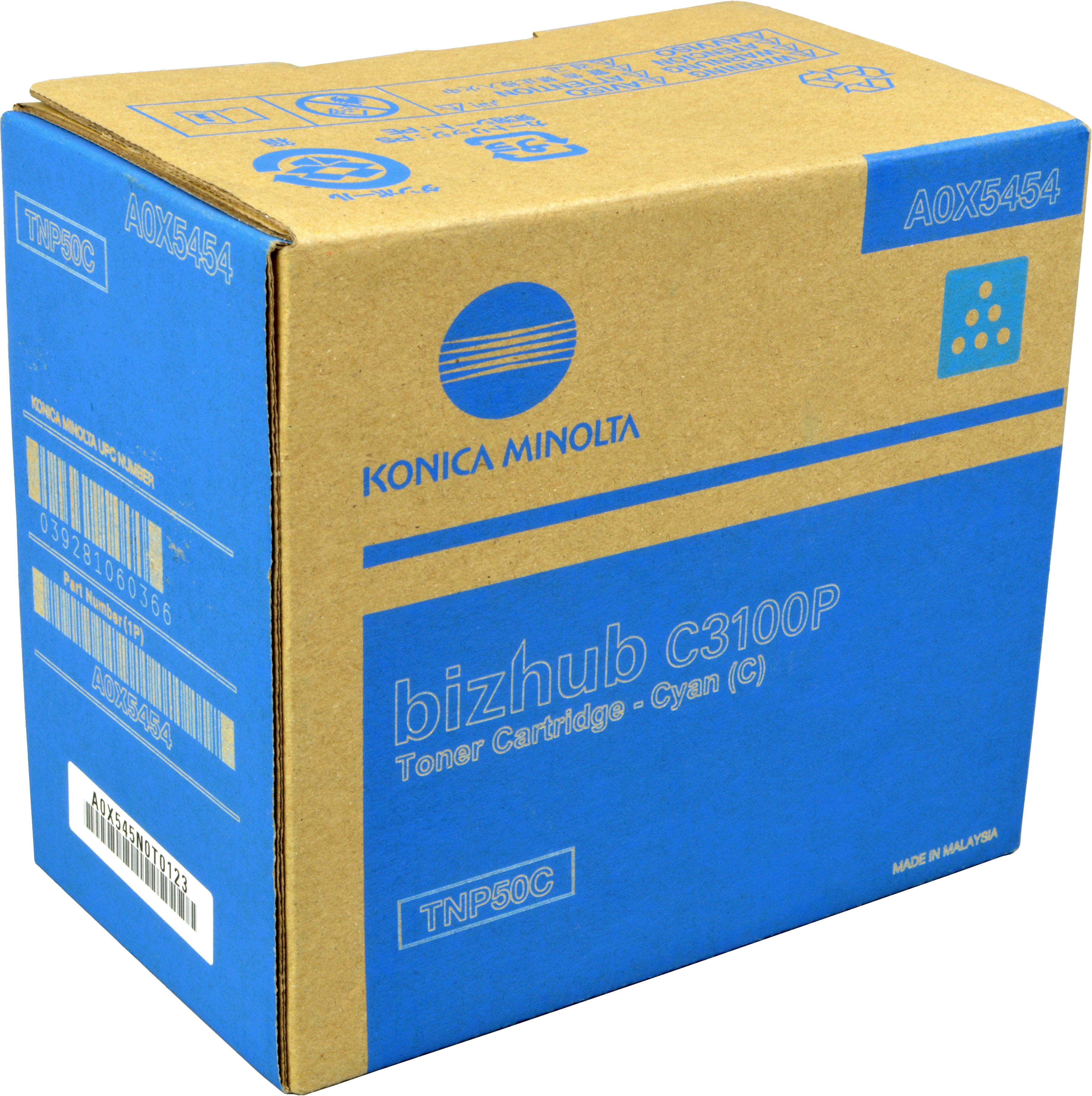 4053768186109 - Original A0X5454   TNP50C Toner cyan