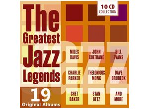 4053796002891 - The Greatest Jazz Legends - 19 Original Albums 10 CDs - Various (CD)