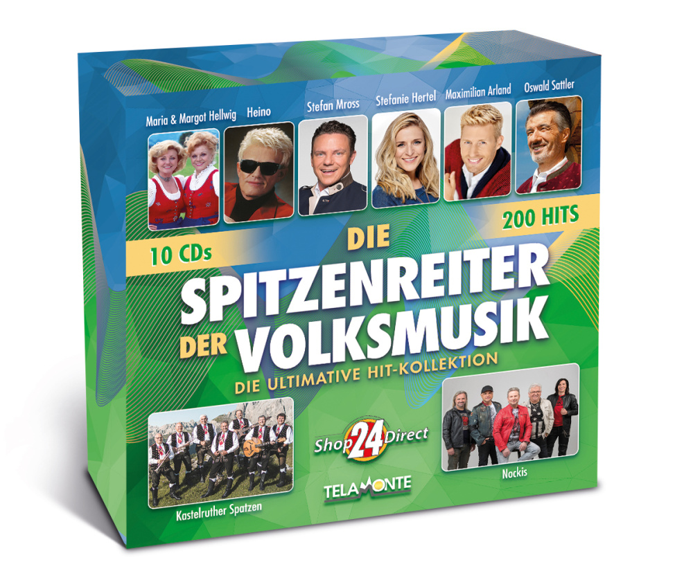 4053804210799 - Die Spitzenreiter der Volksmusik - Die ultimative Hitkollektion