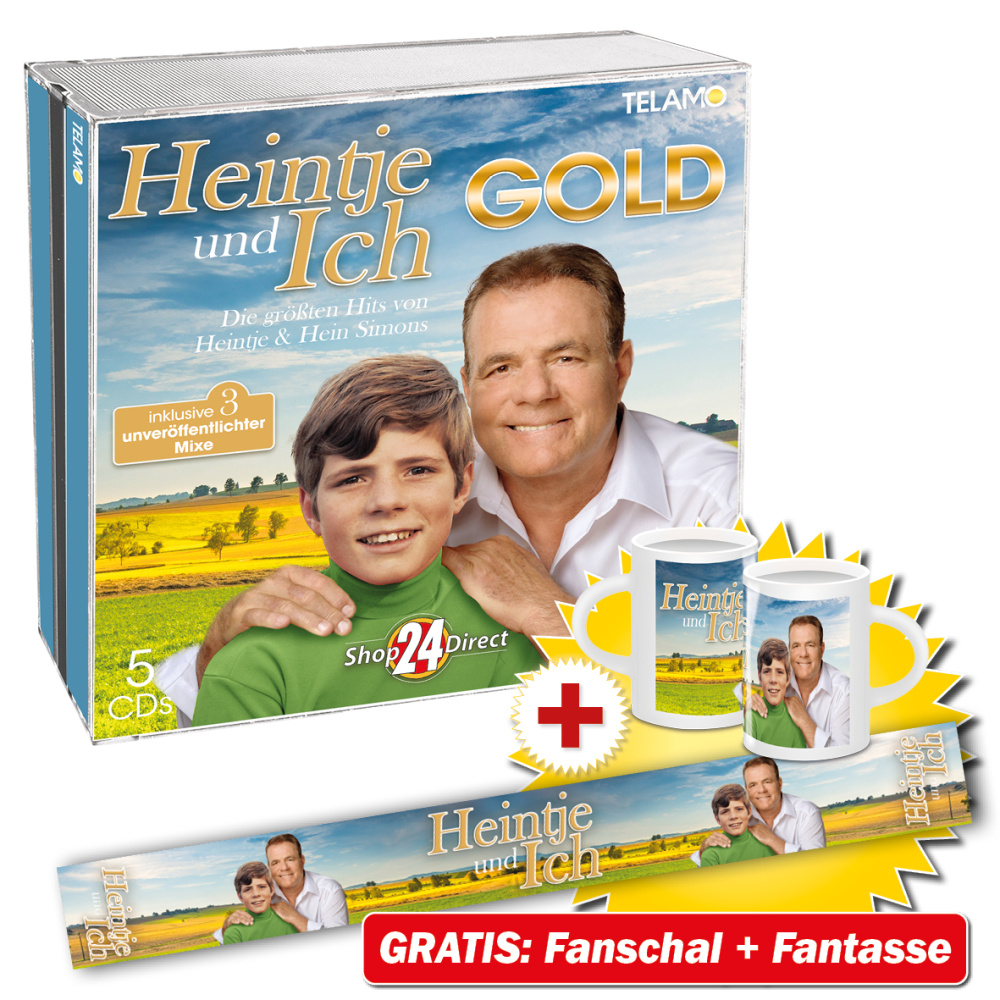 4053804213400 - GOLD + GRATIS Fanschal & Fantasse