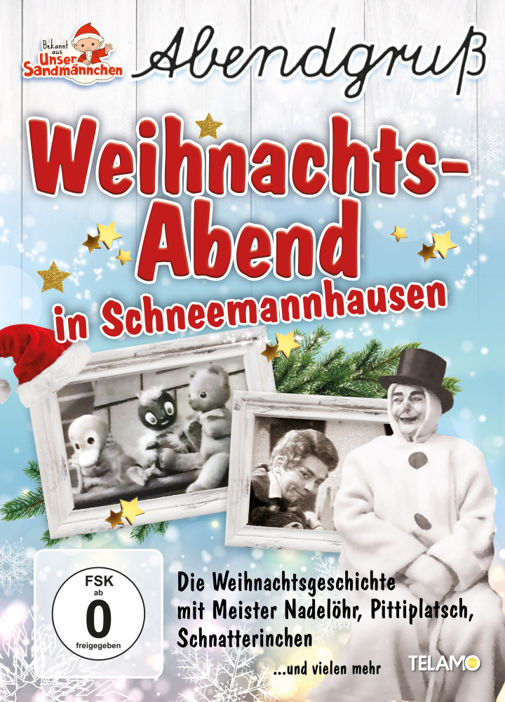 4053804900041 - Unser Sandmännchen Abendgruß - Weihnachtsabend in Schneemannhausen