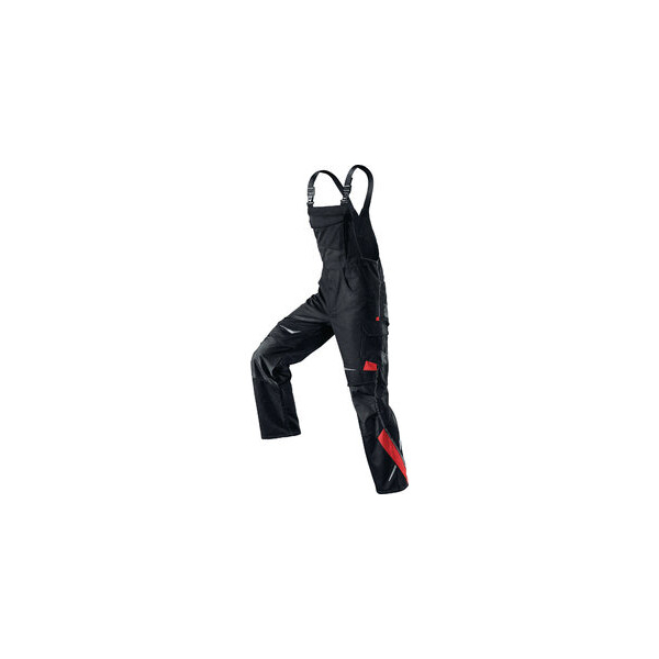 4053813221571 - Kubler - Kübler Arbeitshose Latzhose Pulsschlag 3324 5353 9955 schwarz rot Gr 26