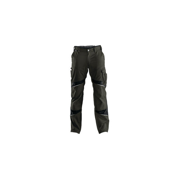 4053813274386 - Kübler Workwear - Kübler Arbeitshose Bundhose activiq high 2350 5365 6699 oliv schwarz Gr 56