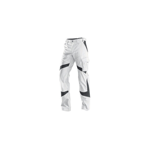 4053813277578 - Kübler Workwear - Kübler Arbeitshose Damenbundhose activiq 2550 5365 1097 weiß anthrazit Gr 40