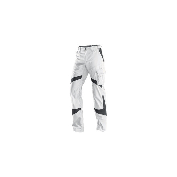 4053813277646 - Kübler Workwear - Kübler Arbeitshose Damenbundhose activiq 2550 5365 1097 weiß anthrazit Gr 54