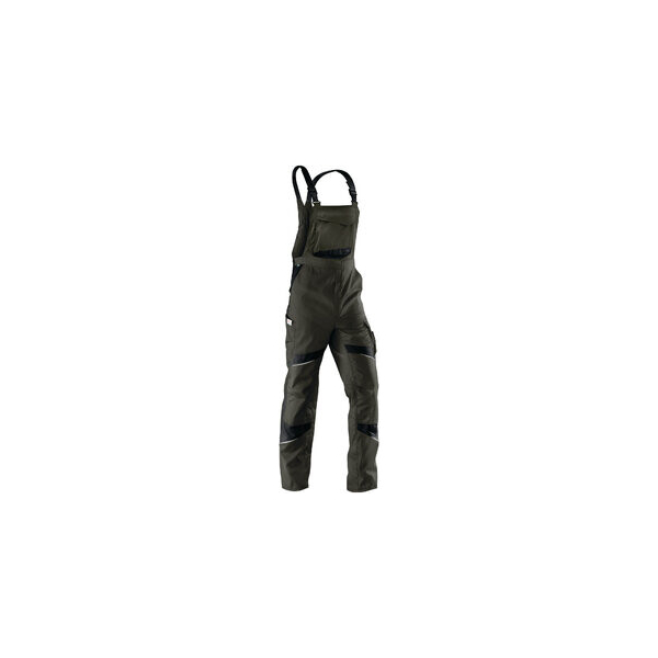 4053813279916 - Kübler Workwear - Kübler Activiq Latzhose oliv schwarz Gr 42 - grün