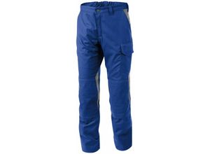 4053813302331 - Kübler Workwear - Kübler Vita cotton+ Hose kblblau mittelgrau Gr 110 - blau