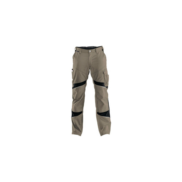 4053813360362 - Kübler Workwear - Kübler Arbeitshose Bundhose activiq high 2350 5365 2599 sandbraun schwarz Gr 40