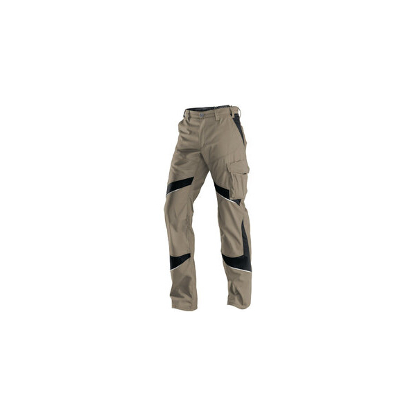 4053813361222 - Kübler Workwear - Kübler Arbeitshose Damenbundhose activiq 2550 5365 2599 sandbraun schwarz Gr 34