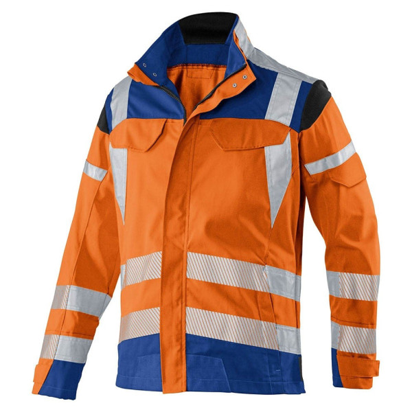 4053813368153 - Kübler Workwear - Kübler Reflectiq Jacke psa 2 warnorange kblblau Gr 114 - orange