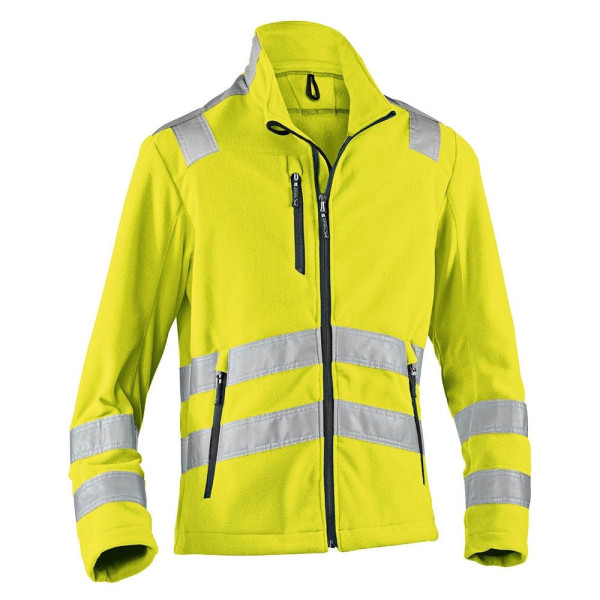 4053813368399 - Kübler Workwear - Kübler Reflectiq Fleecejacke psa 2 warngelb Gr s - gelb