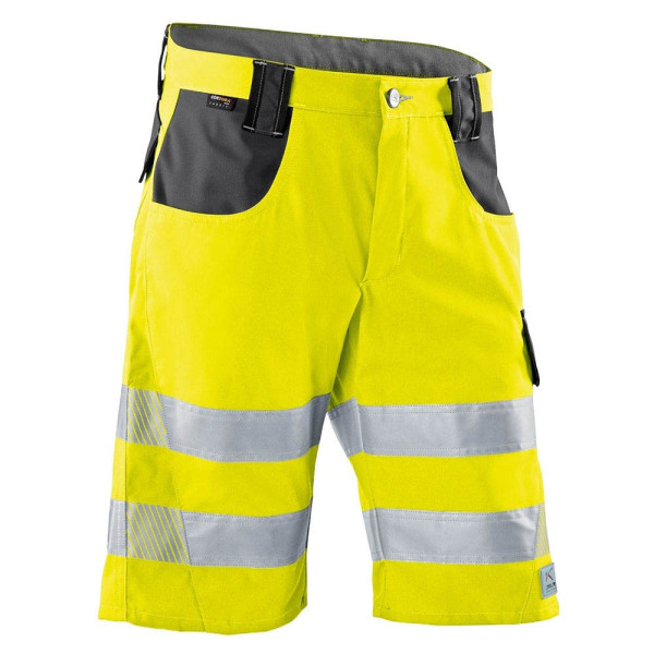 4053813368931 - Kübler Workwear - Kübler Reflectiq Shorts psa 2 warngelb anthrazit Gr 52 - Gelb