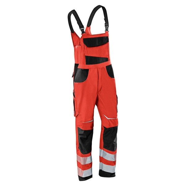 4053813372327 - unisex Warnschutzhose REFLECTIQ rot Größe 50 4053813372327 Kübler