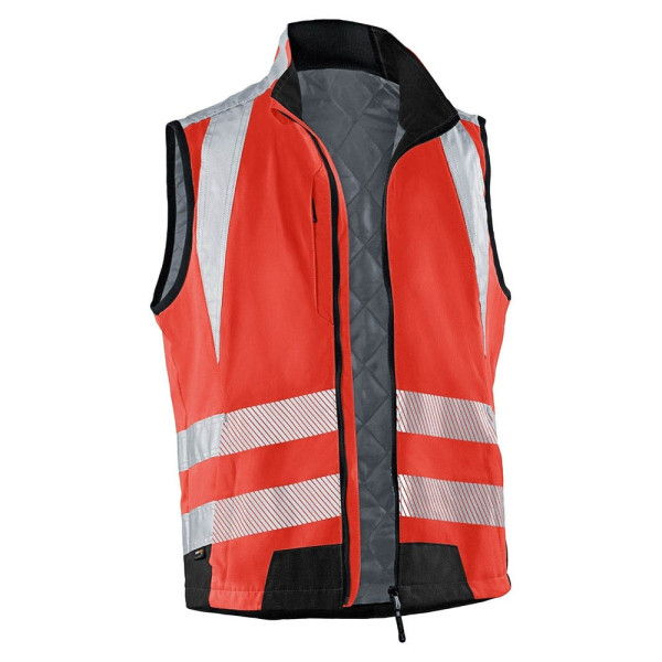 4053813372624 - Kübler Workwear - Kübler Reflectiq Weste psa 2 warnrot schwarz Gr s - rot