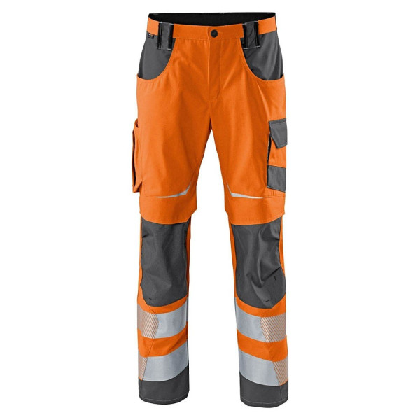 4053813374406 - Kübler Workwear - Kübler Reflectiq Hose psa 2 warnorange anthrazit Gr 50 - orange