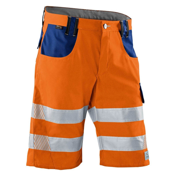 4053813374642 - Kübler Workwear - Kübler Reflectiq Shorts psa 2 warnorange kblblau Gr 46 - orange