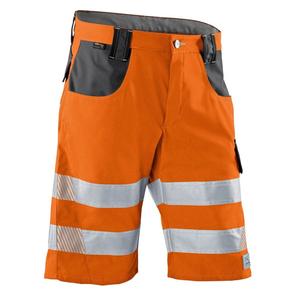 4053813374871 - Kübler Workwear - Kübler Reflectiq Shorts psa 2 warnorange anthrazit Gr 44 - orange