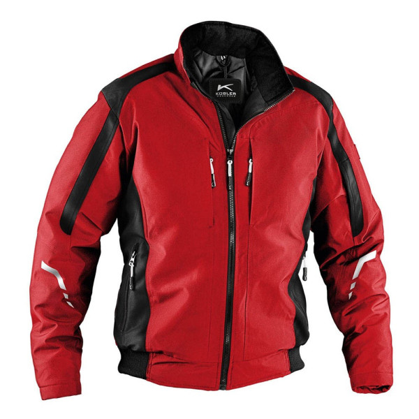 4053813379647 - Kübler Workwear - Kübler Wetterblouson mittelrot schwarz Gr xs - rot