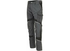 4053813457109 - Kübler Workwear - Kübler Activiq cotton+ Damenhose anthrazit schwarz Gr 36 - Grau