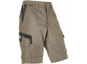 4053813461762 - Kübler Innovatiq Shorts sandbraun schwarz Gr 46 - braun