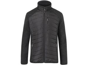 4053813485836 - Kübler Workwear - Kübler Hybridjacke schwarz dunkelgrau Gr l - schwarz