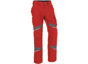 4053813556574 - Kübler Workwear - Kübler Activiq cotton+ Hose mittelrot anthrazit Gr 40 - rot