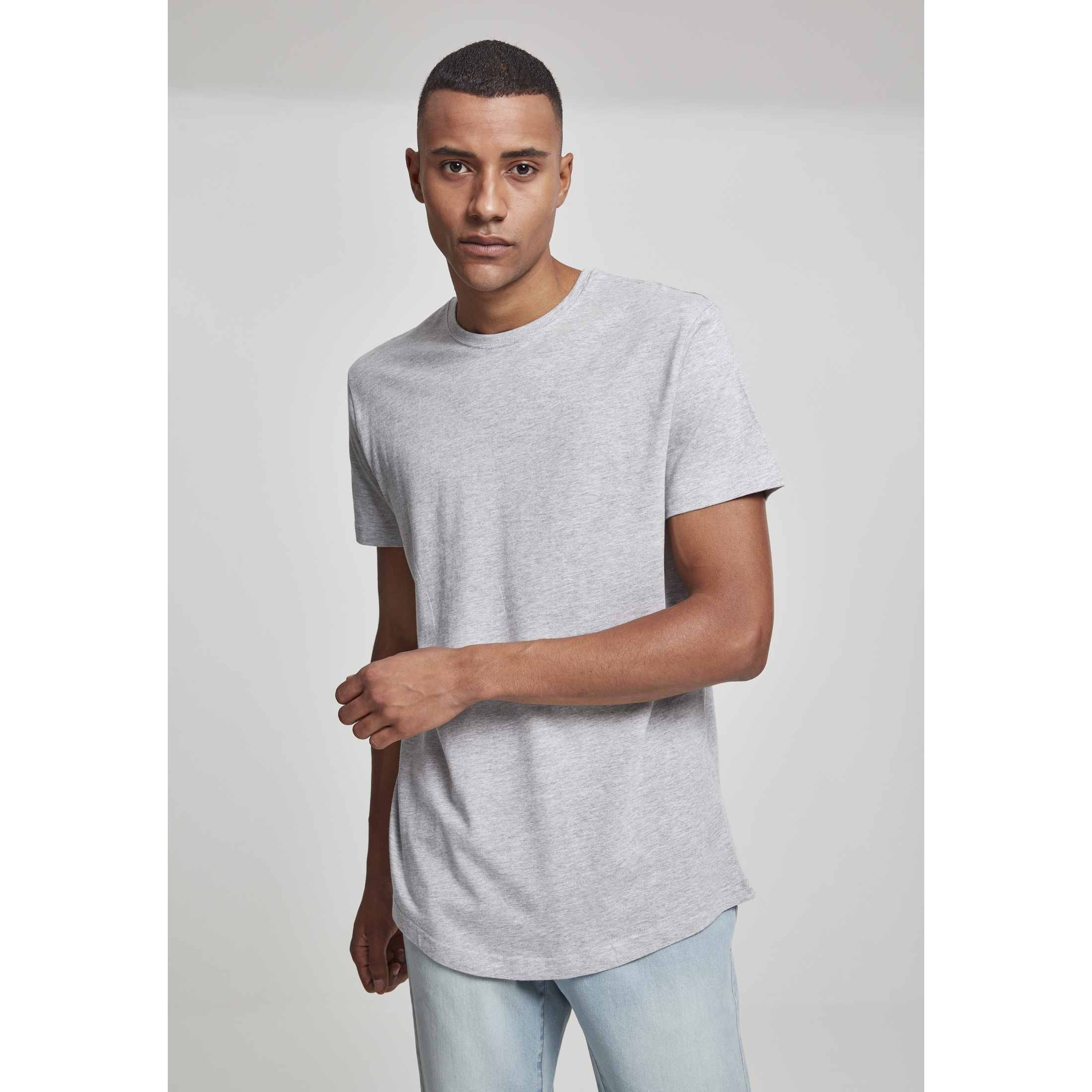 4053838029305 - Herren Shaped Long Shirt TB638 Grey