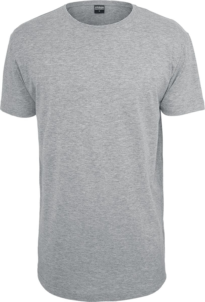 4053838029336 - Herren Shaped Long Shirt TB638 Grey 4053838029336 - Herren Shaped Long Shirt TB638 Grey