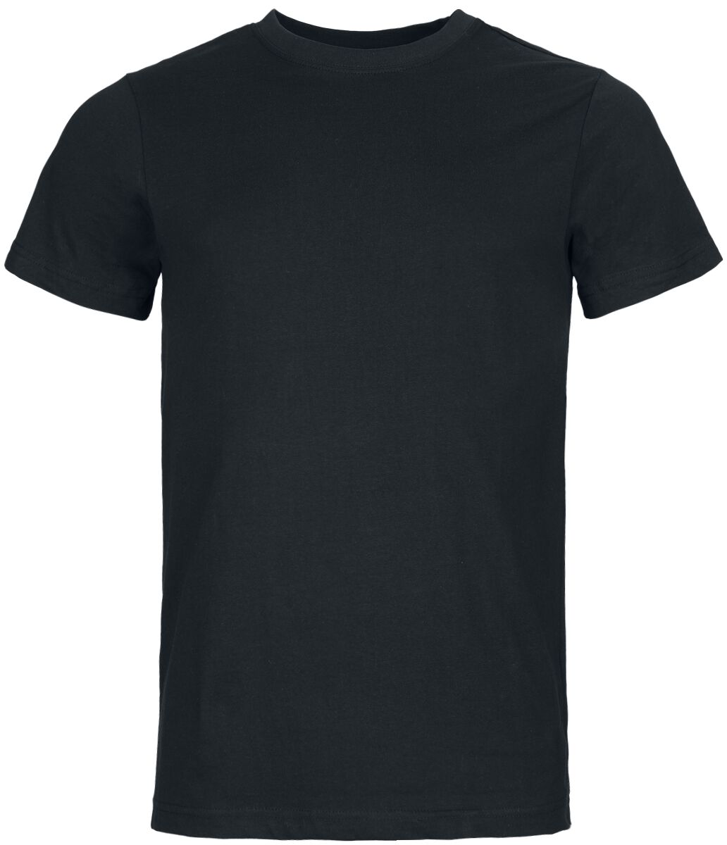 4053838066744 - T-Shirt Round Neck T-Shirt schwarz in XXL