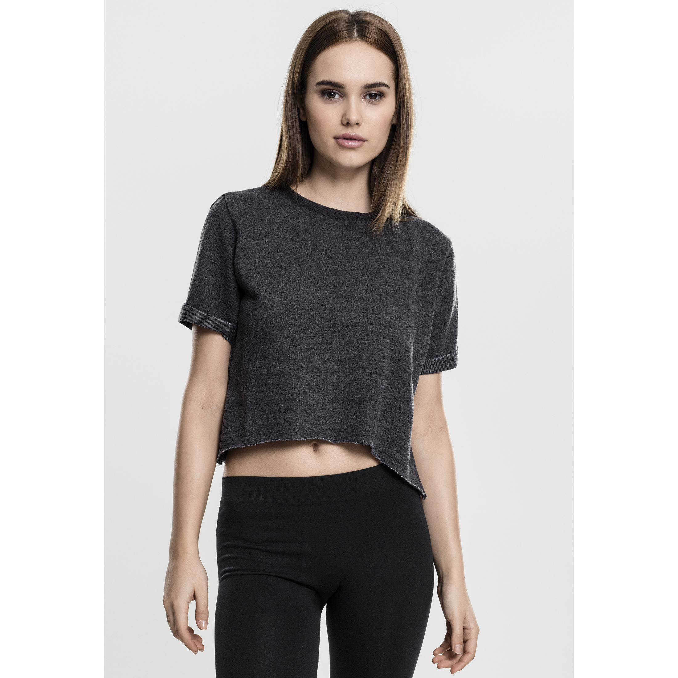 4053838112366 - Damen T-Shirt Urban Classic burnout leeve crew