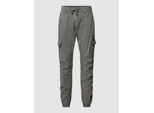 4053838118283 - Cargohose Herren CARGO JOGGING PANTS TB1268 Dunkelgrau Dark Grey