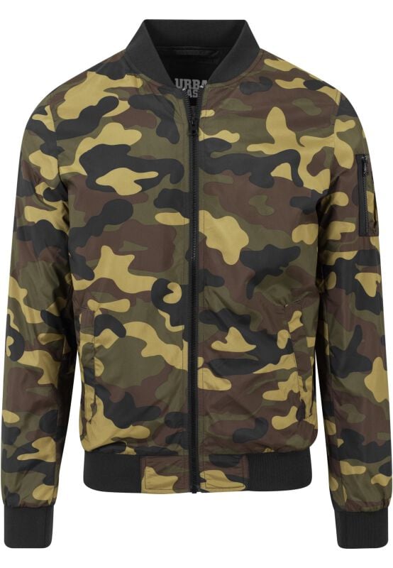 4053838158715 - Light Camo Bomber Jacket Bomberjacke woodland in S