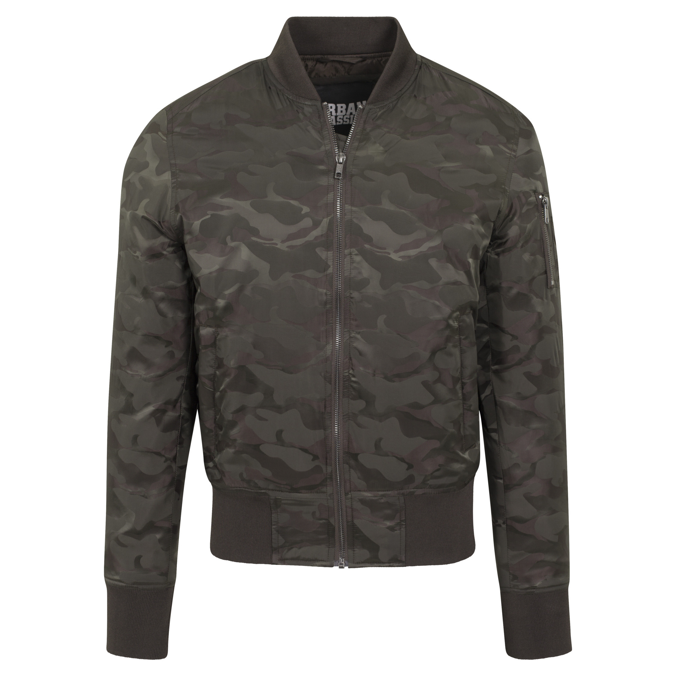 4053838159200 - Tonal Camo Bomber Jacket Bomberjacke oliv in M