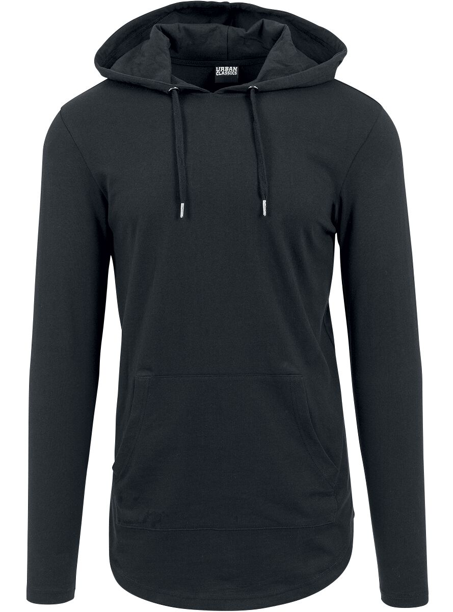 4053838164662 - Jersey Hoody Kapuzenpullover schwarz in L