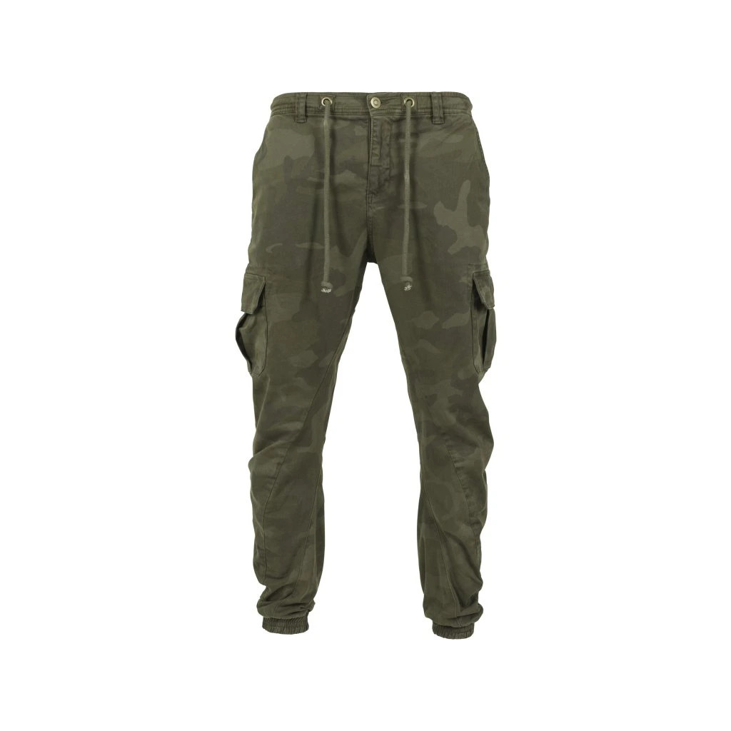 4053838166826 - Cargohose Herren CAMO CARGO JOGGING PANTS TB1611 Grün Olive Camo 4053838166826 - Cargohose Herren CAMO CARGO JOGGING PANTS TB1611 Grün Olive Camo