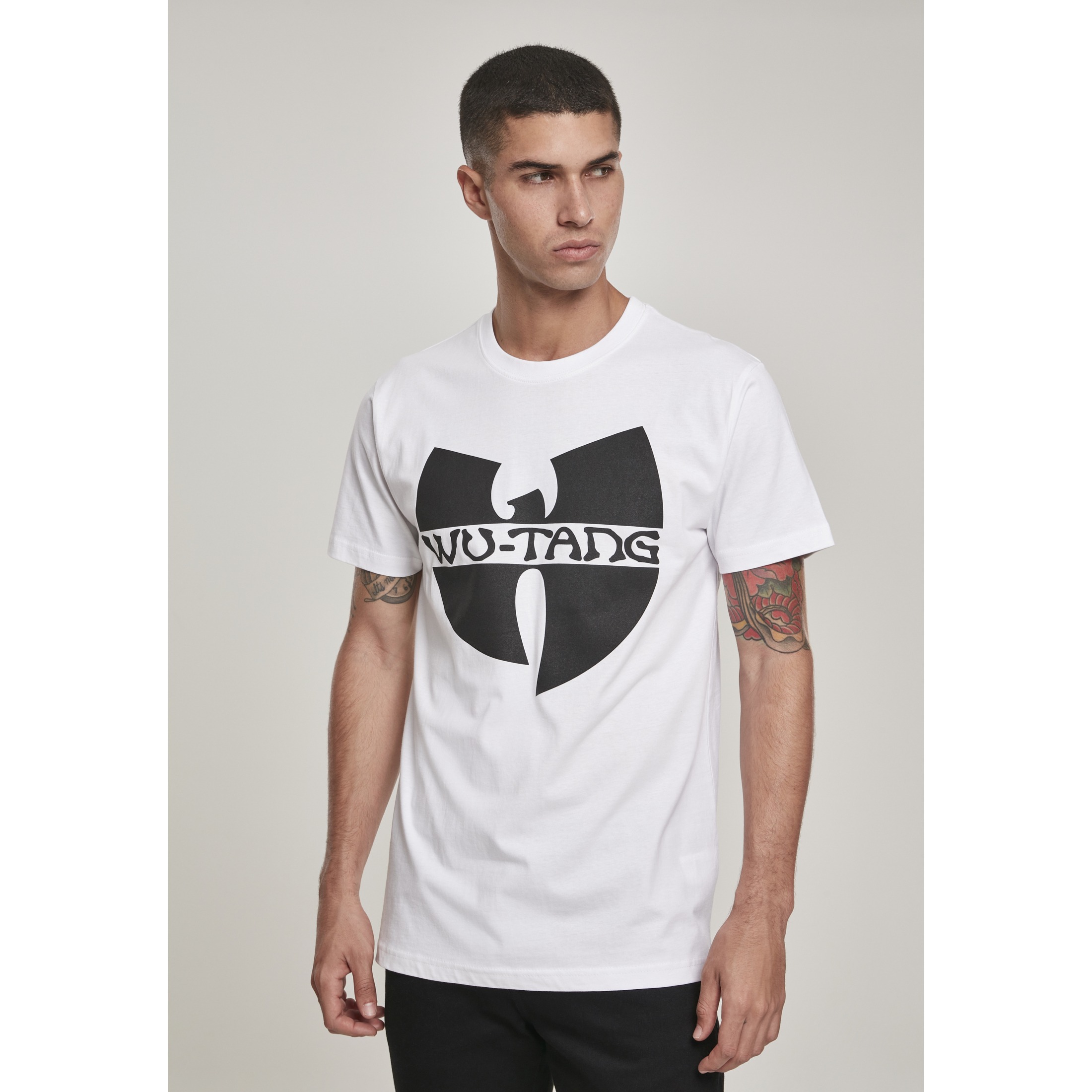 4053838177426 - Wu-Wear Logo T-Shirt WU002 white 4053838177426 - Wu-Wear Logo T-Shirt WU002 white